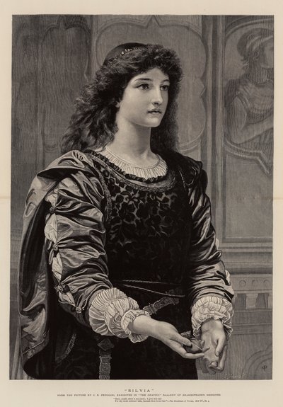 シルビア 作： Charles Edward Perugini